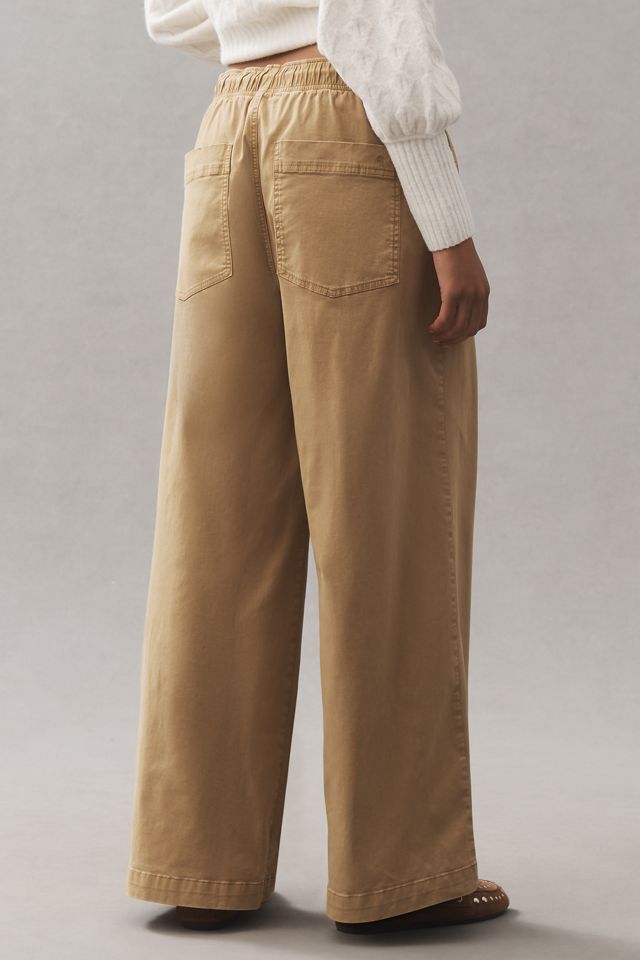 Pilcro Tie-Waist Pull-On Pants