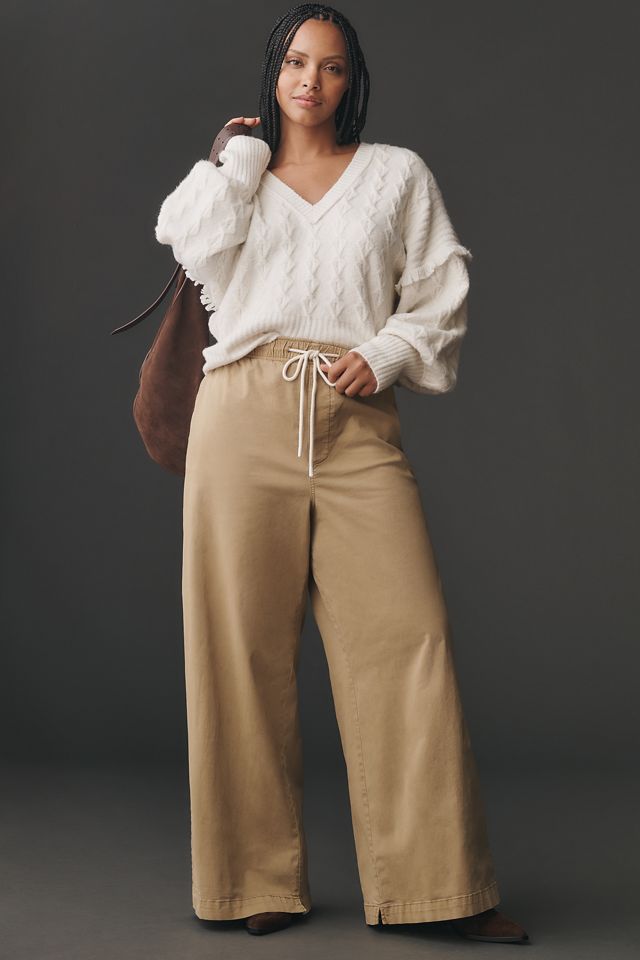 Pilcro Tie-Waist Pull-On Pants #4