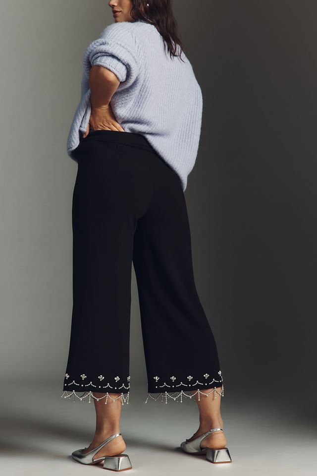 By Anthropologie Crystal Crop Pants #2
