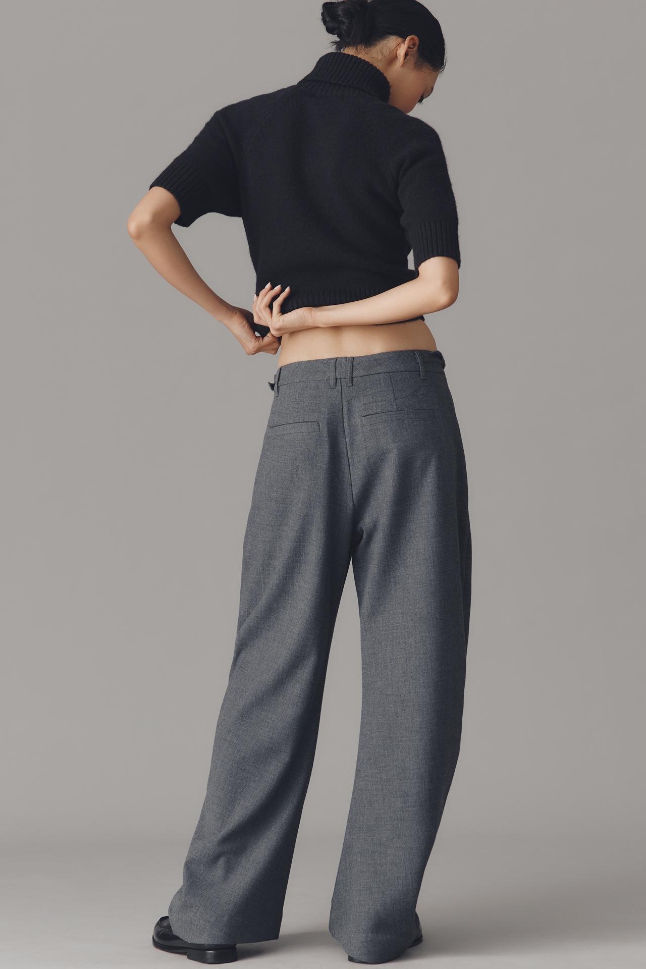 Maeve Draped Relaxed Curve Pants