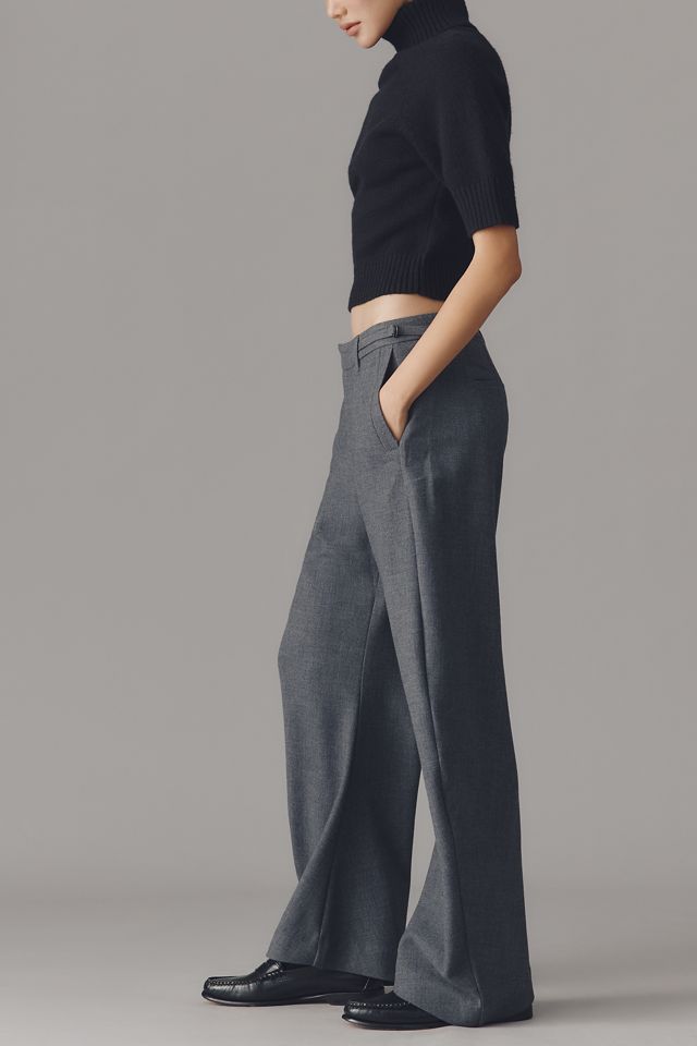 Maeve Draped Relaxed Curve Pants #1