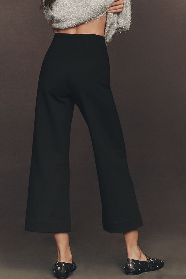 El Pantalón Crop Colette con Bolsillo de Rhinestone de Maeve #1