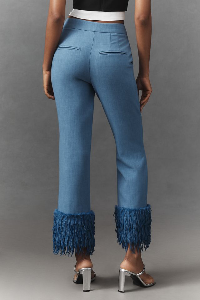 Maeve Cuffed Plush Party Pants #2
