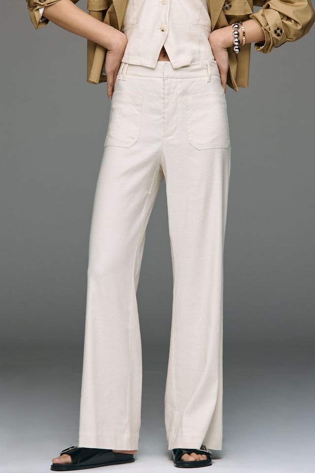 Maeve Jude Linen Stretch Trousers #2