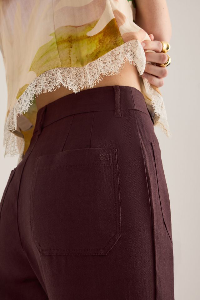 Pantalon Jude en mélange de lin extensible #3