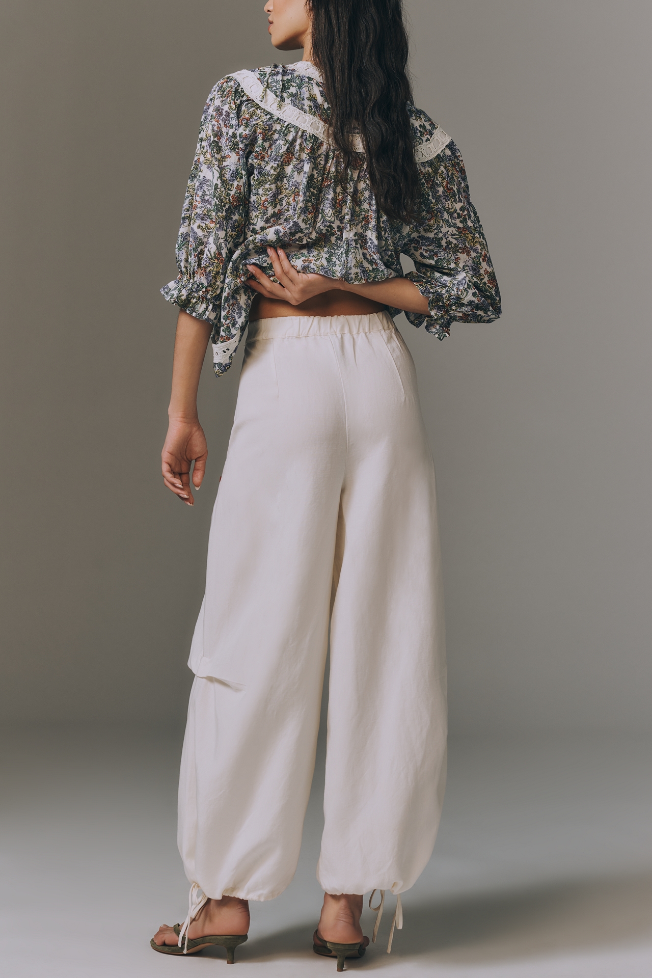 By Anthropologie Garden Balloon Pants