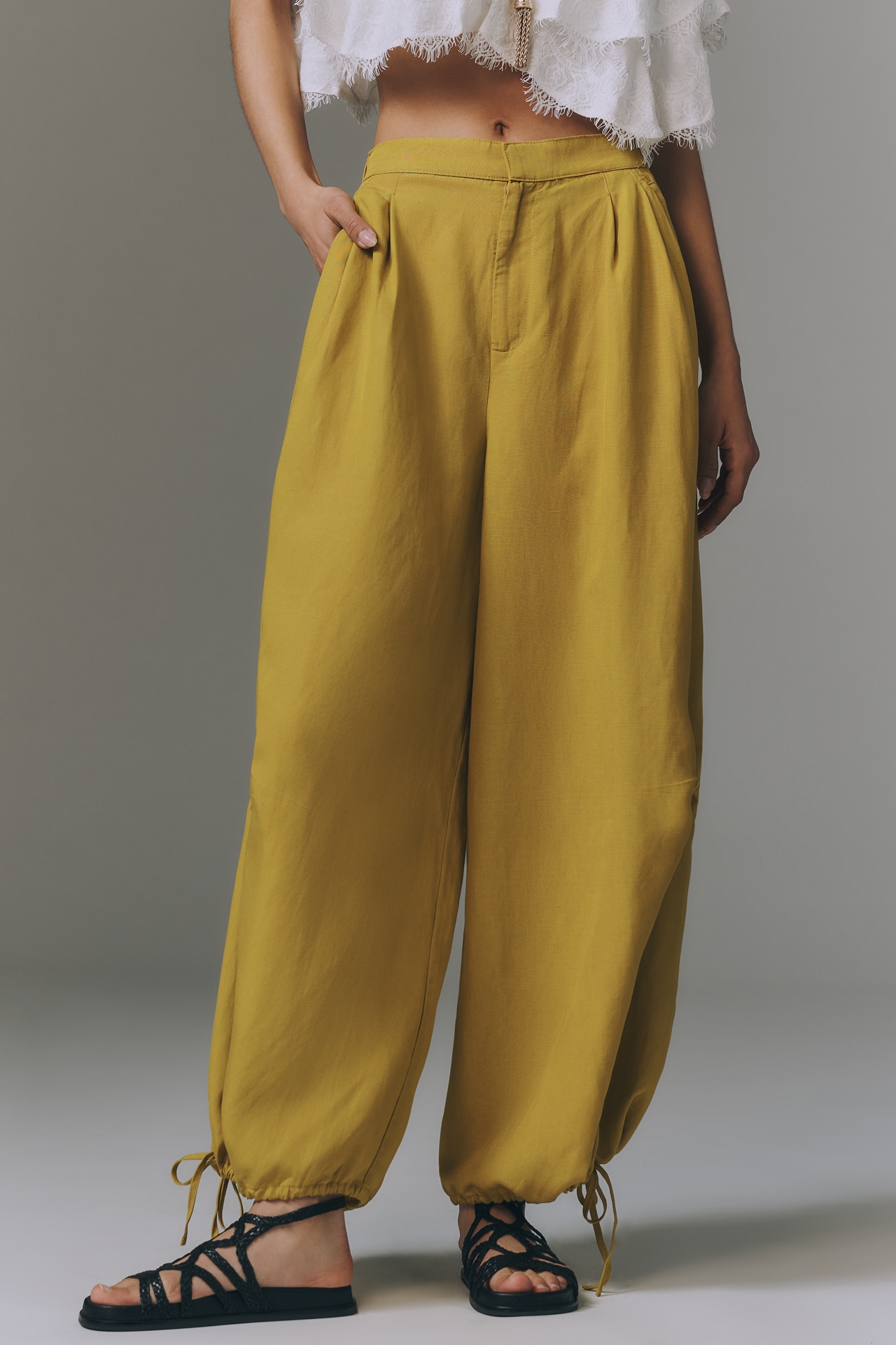By Anthropologie Garden Balloon Pants