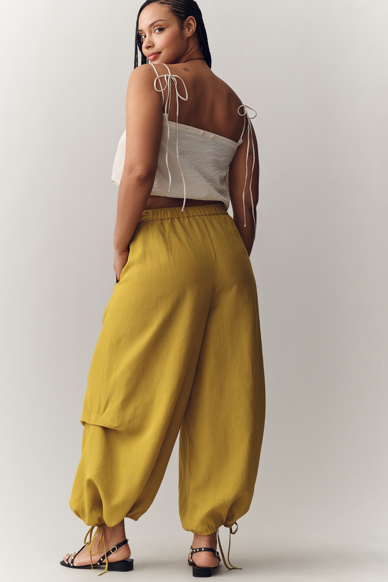 By Anthropologie Garden Balloon Pants