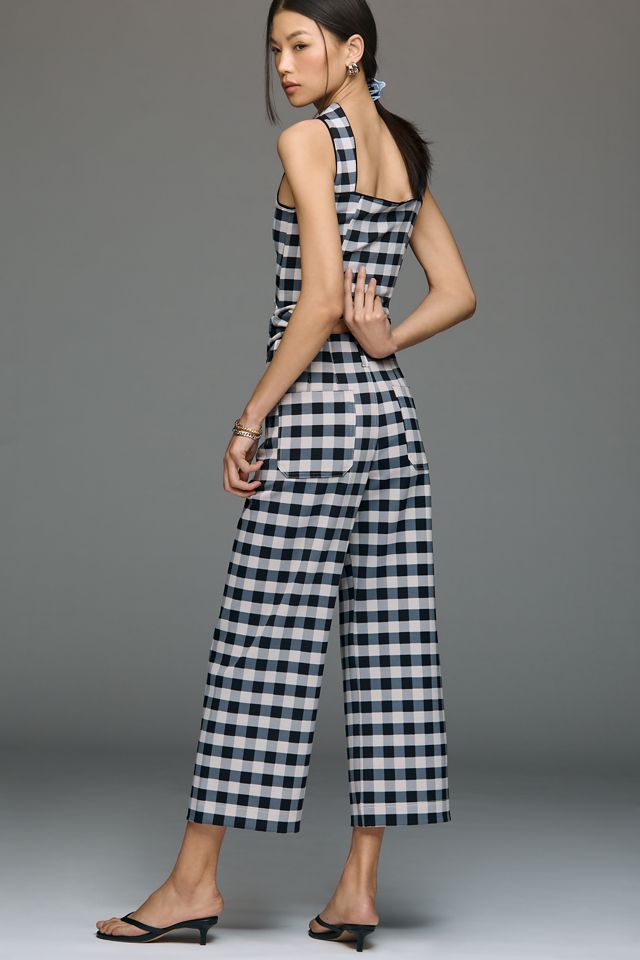 Colette Knit Crop Printed Pants by Maeve | Anthropologie