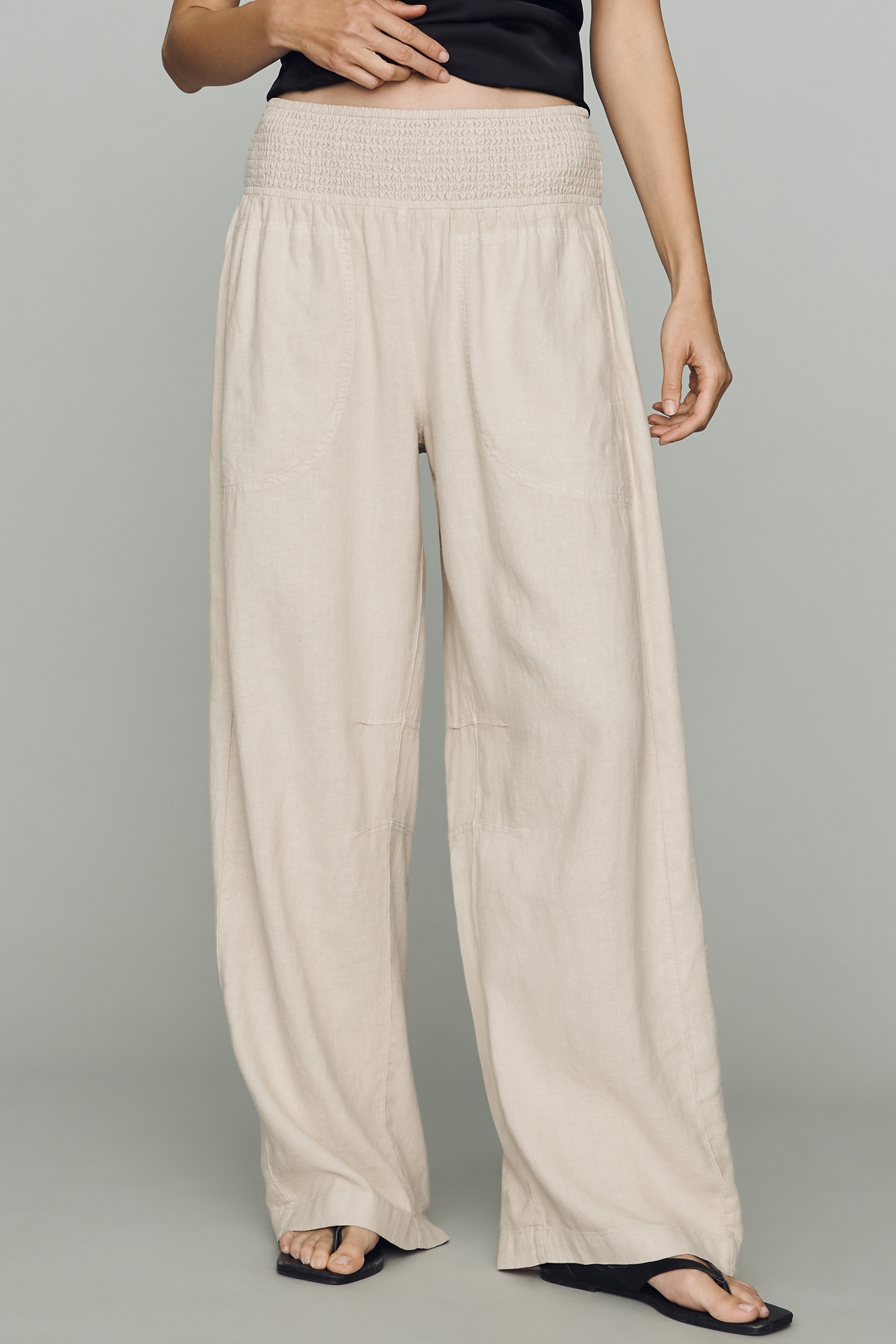 Reese Solid Full-Length Pants by Pilcro
