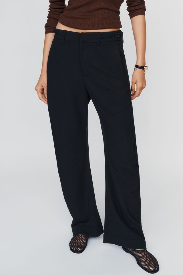 Maeve Relaxed Draped Trousers #1