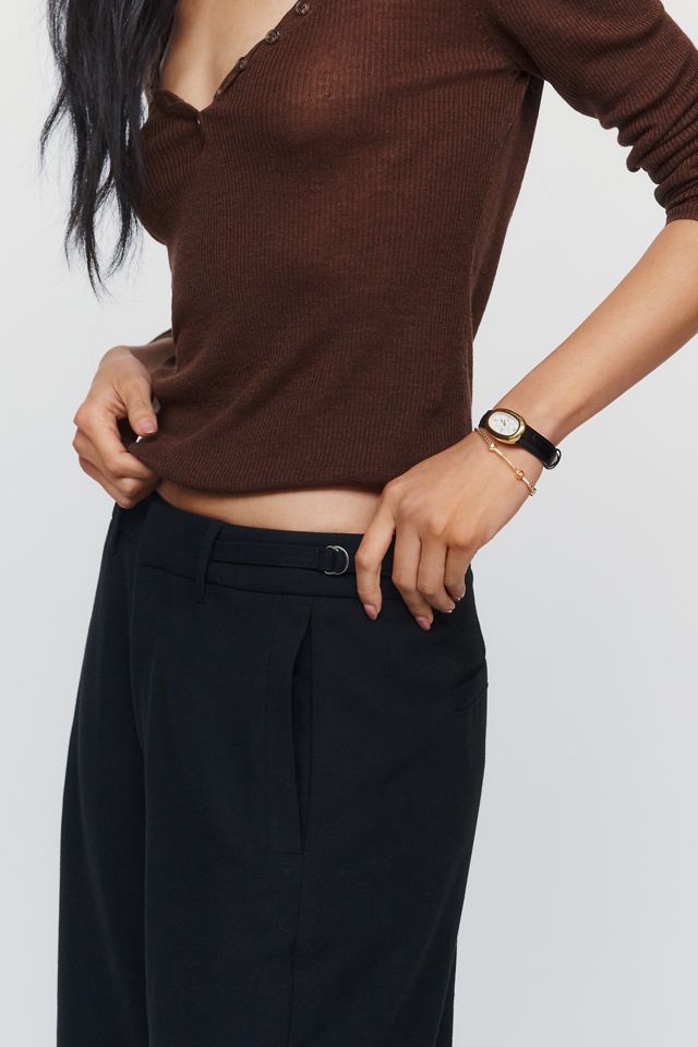 Maeve Relaxed Draped Trousers #2