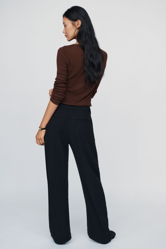 Maeve Relaxed Draped Trousers #3