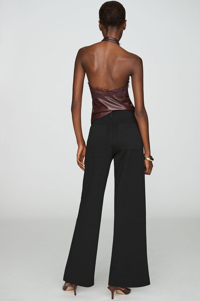 Maeve Colette Knit High Rise Full Length Pants #3
