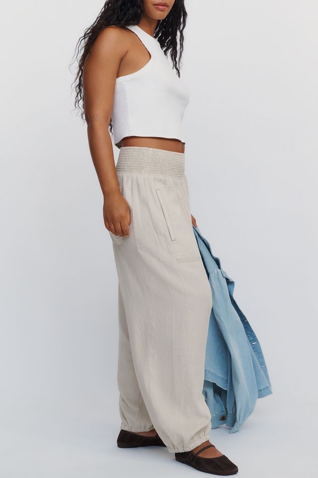 Pilcro Reese Smocked Pull-On Jogger Pants #7