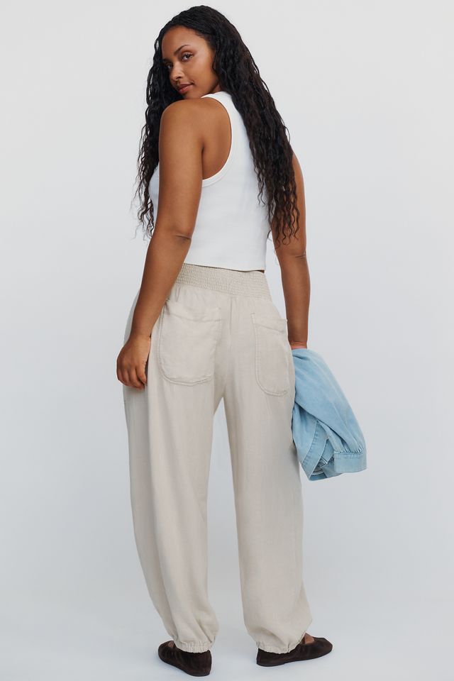 Pilcro Reese Smocked Pull-On Jogger Pants #8