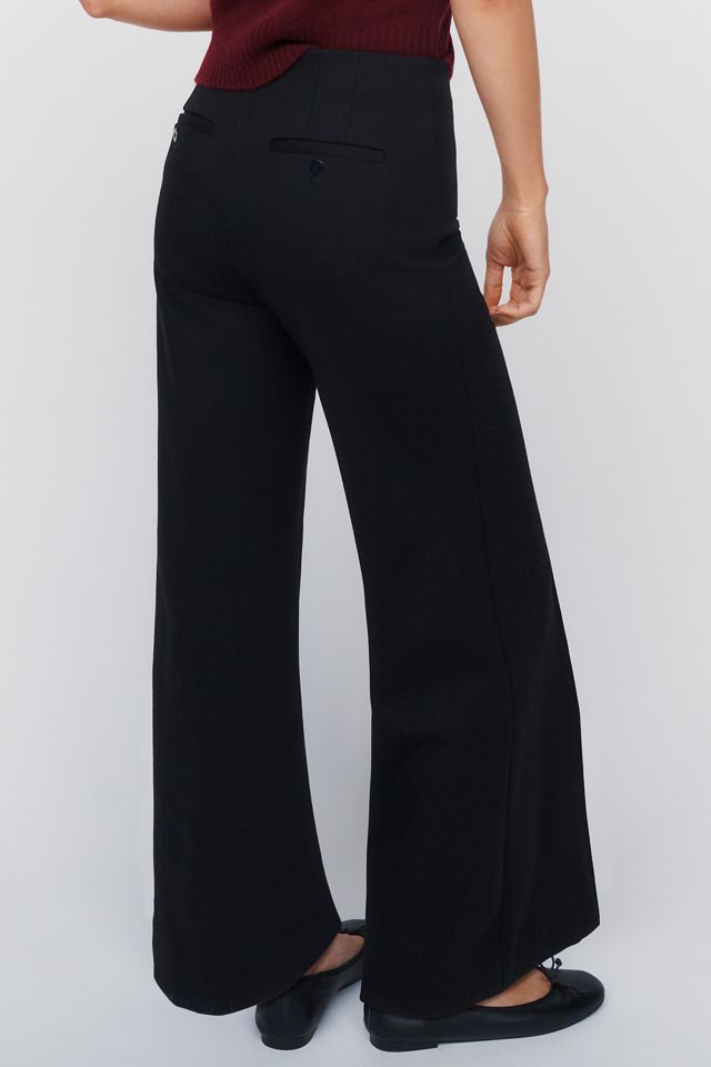 Maeve Knit Cropped Wide-Leg Pants #3