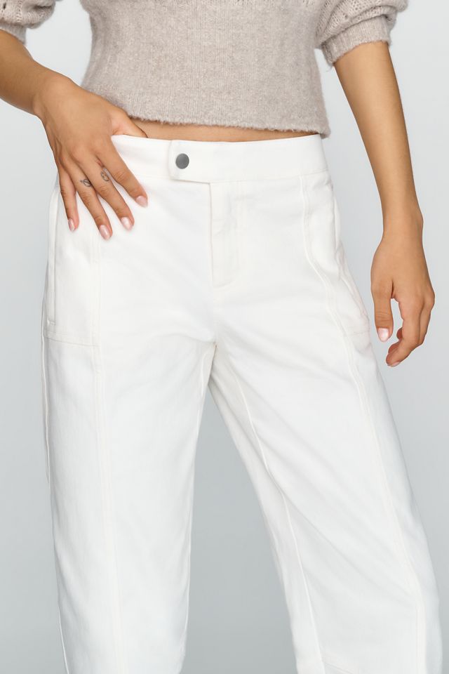 By Anthropologie Hose mit hoher Taille und zulaufendem Bein #1