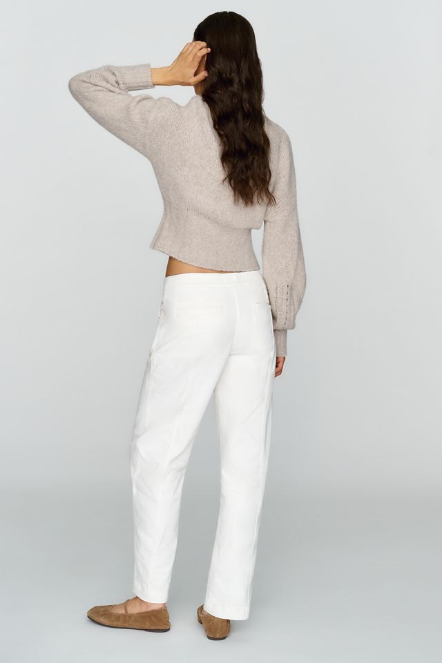 By Anthropologie Hose mit hoher Taille und zulaufendem Bein #4