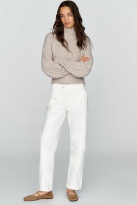Pantalon fuselé taille haute By Anthropologie