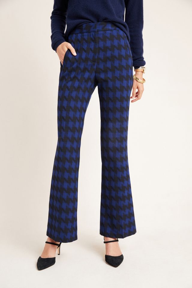 Wiley Windowpane Bootcut Trousers #2
