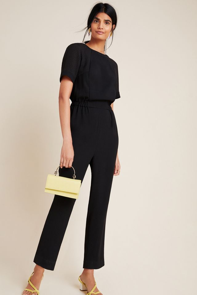 Blaise Textured Jumpsuit | Anthropologie