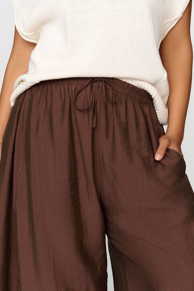 By Anthropologie Reverie Lace Trim Tapered Pants #10