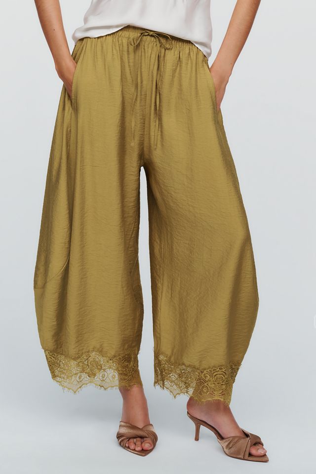 Pantalones Cortos Reverie con Dobladillo de Encaje By Anthropologie #1
