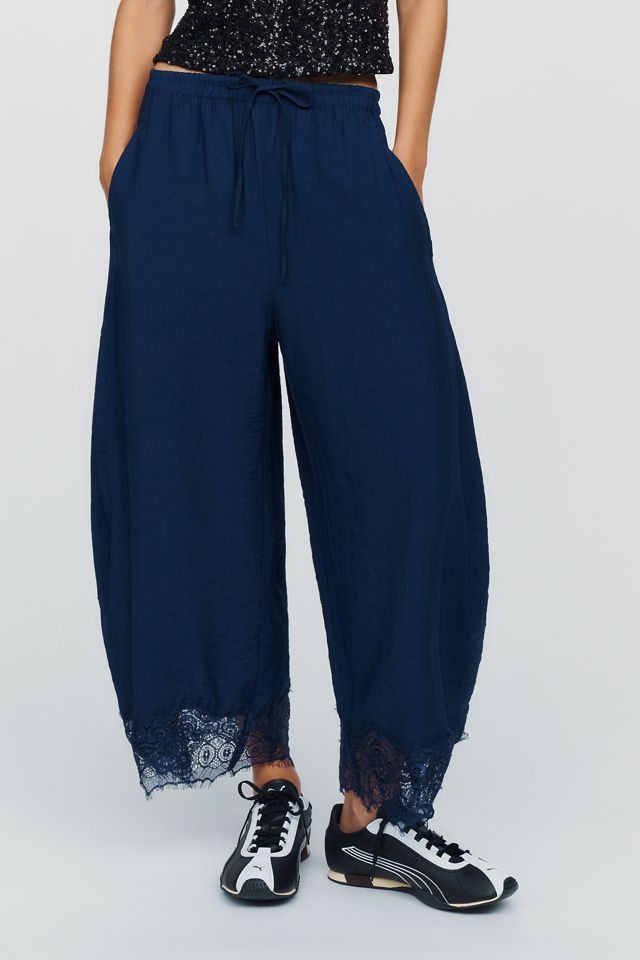 Pantalon court à ourlet en dentelle Reverie By Anthropologie #6
