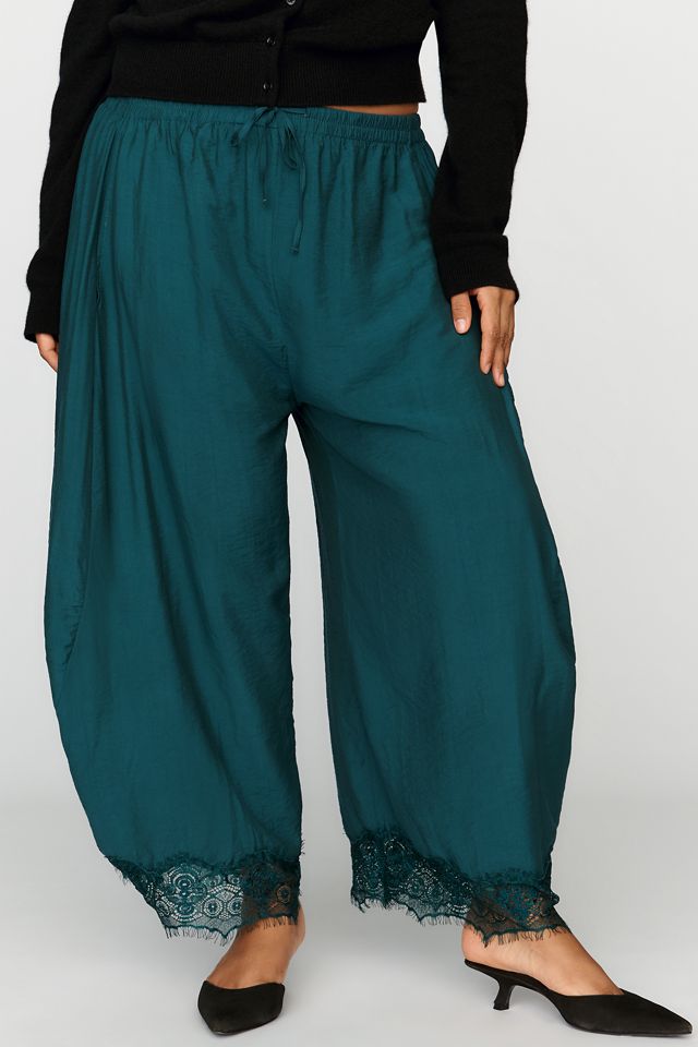 Pantalones Cortos Reverie con Dobladillo de Encaje By Anthropologie #11