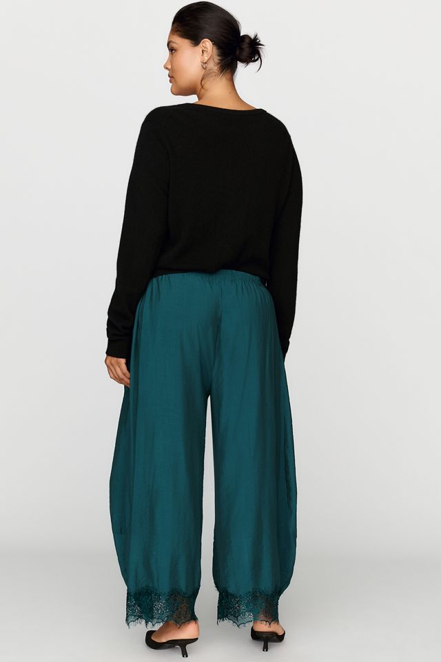 Pantalones Cortos Reverie con Dobladillo de Encaje By Anthropologie #13