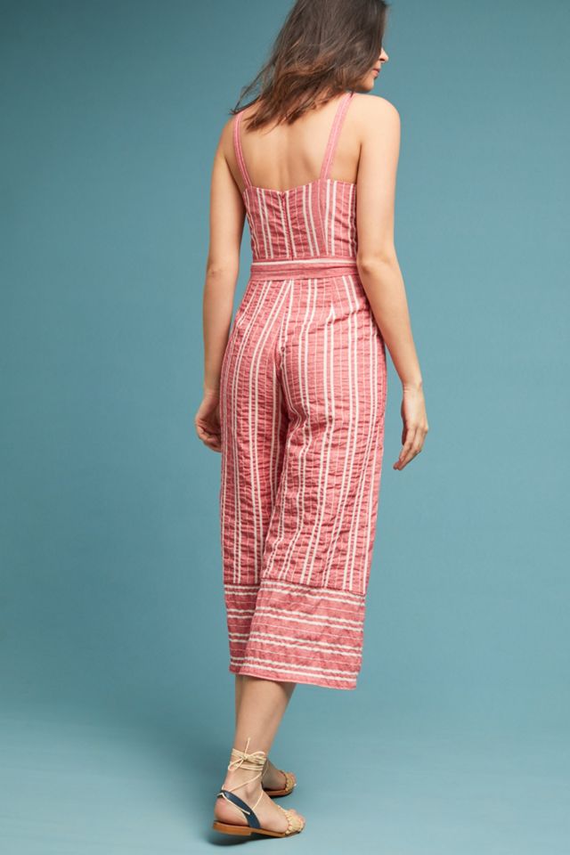 Robin Cropped Wide-Leg Jumpsuit #1