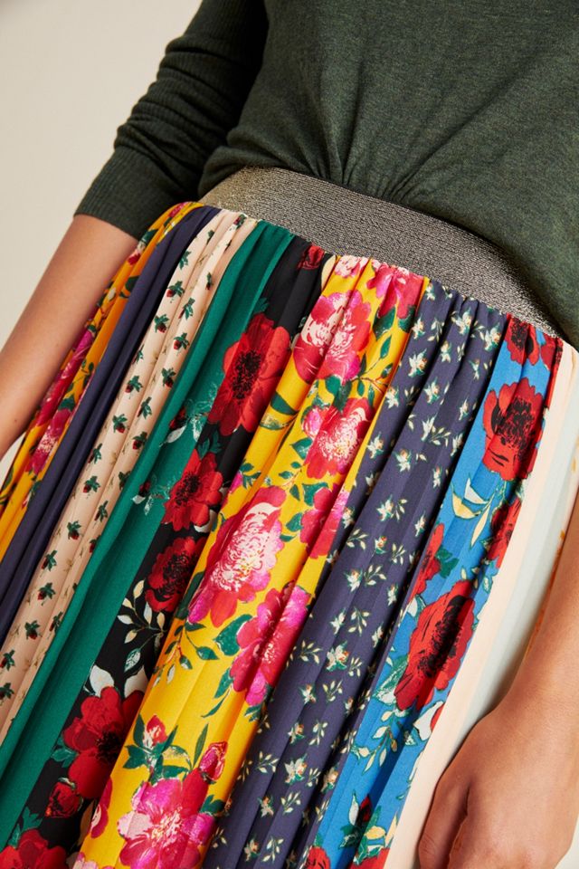 Pantalones de pierna ancha de patchwork animados #2