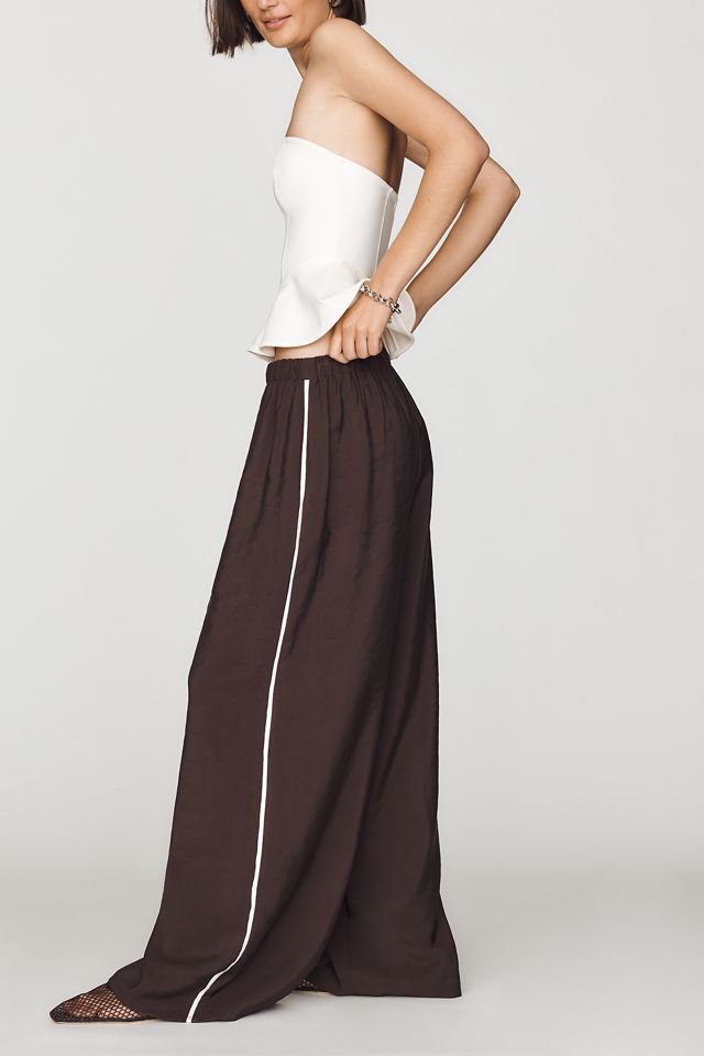 Maeve Silky Track Pants #1