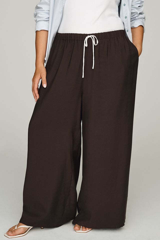 Maeve Silky Track Pants #5