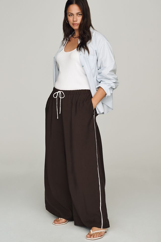 Maeve Silky Track Pants #4