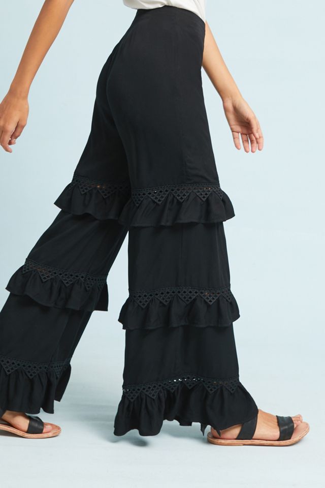 Azulu Ruffled Pants #1