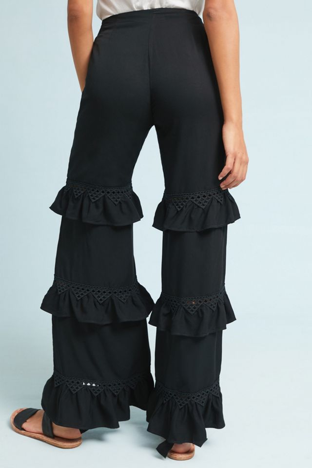 Azulu Ruffled Pants #2