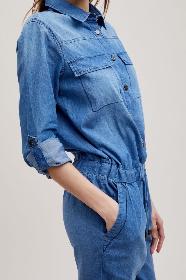 Alba Denim Jumpsuit | Anthropologie UK