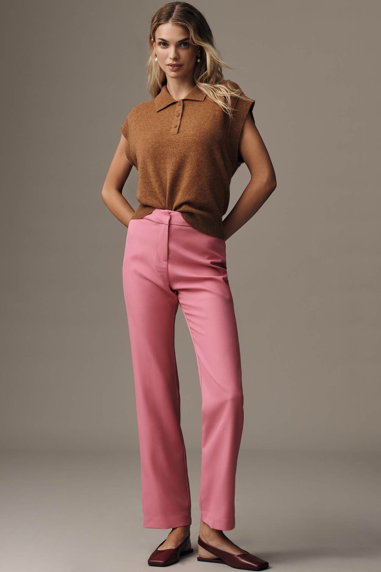 Endless Rose Slim Trousers