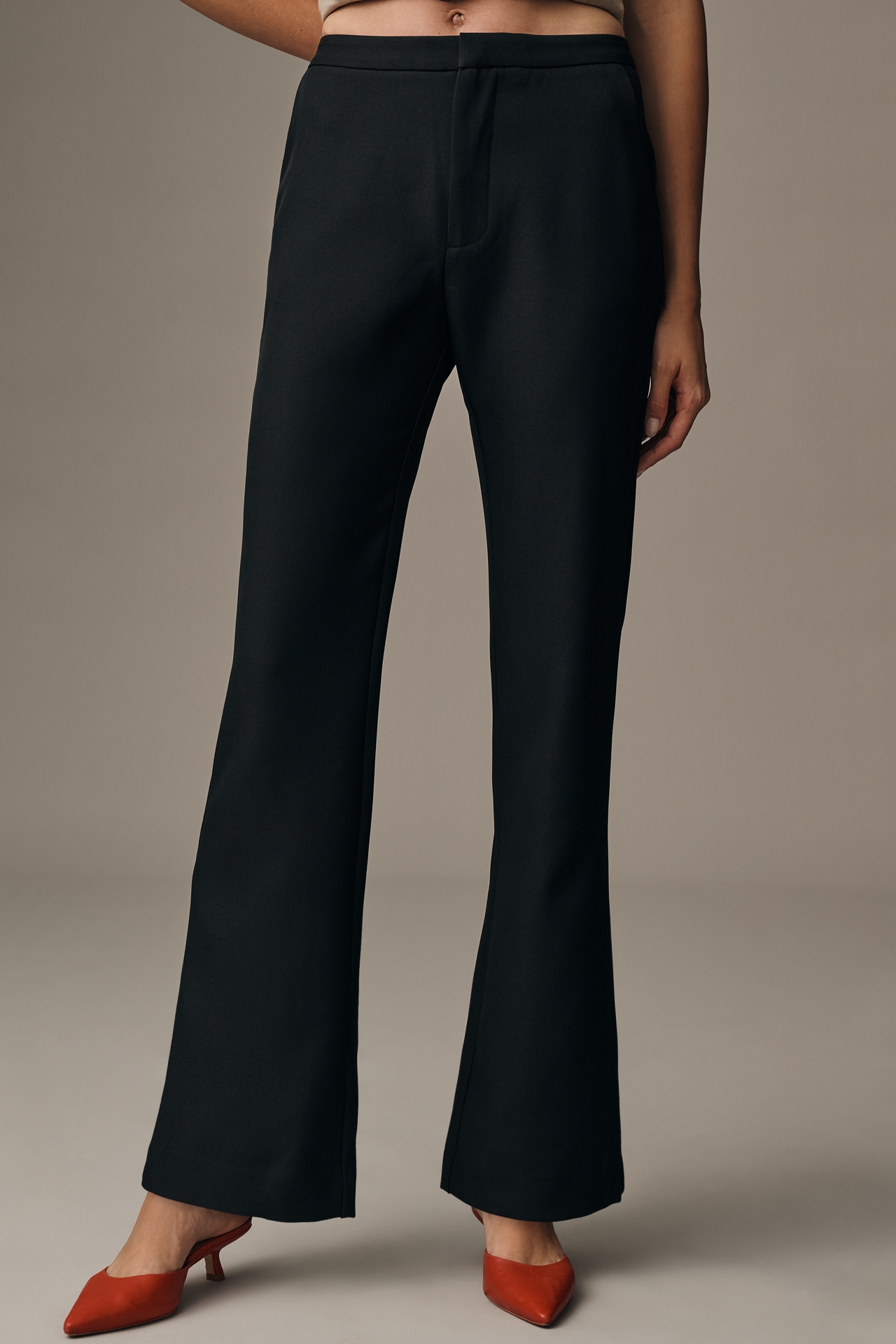 Endless Rose Slim High-Rise Flare Pants