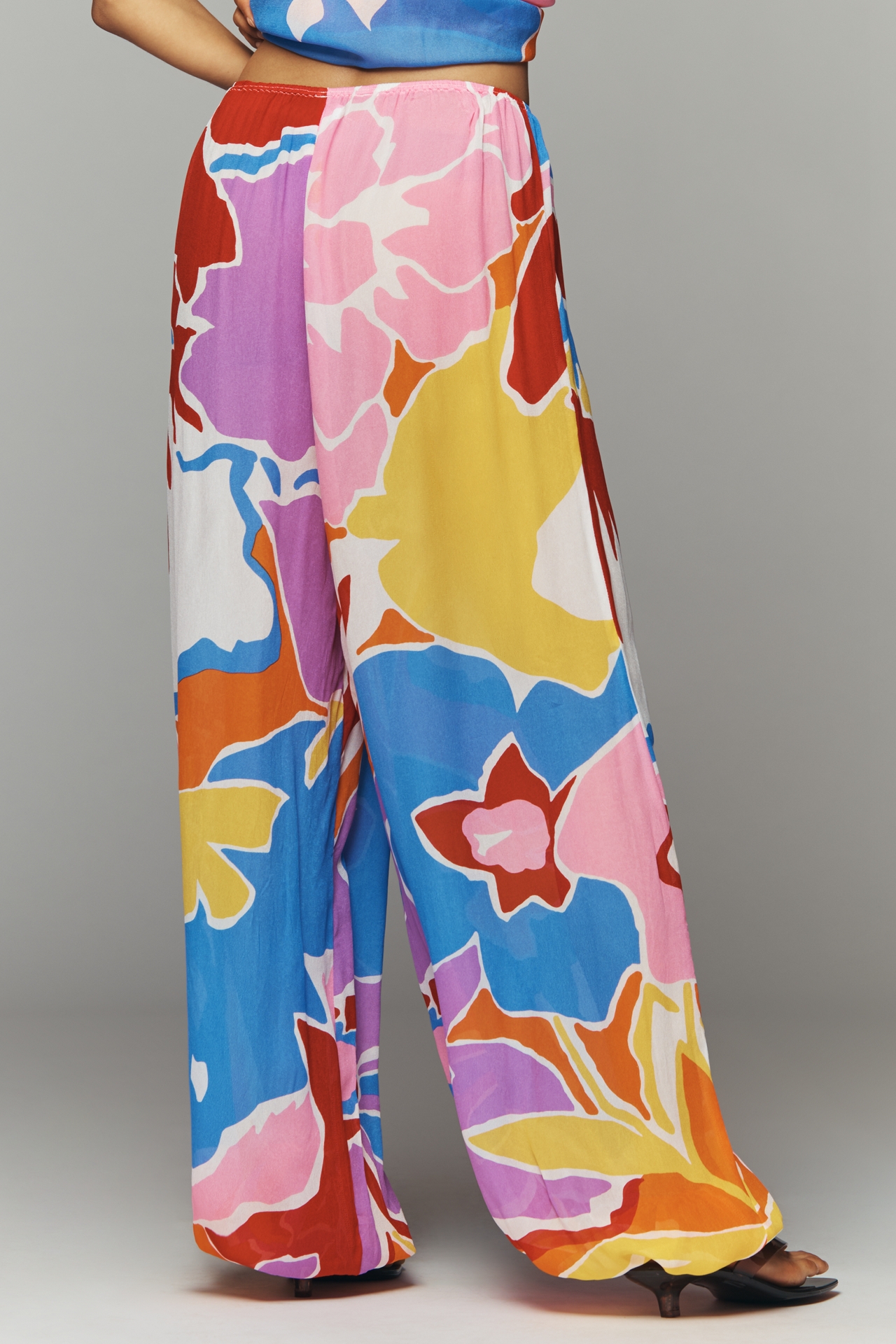 S/W/F Printed Balloon Pants