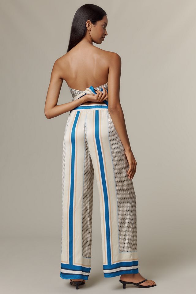 Shona Joy Meret Relaxed Satin Drawstring Pants #2
