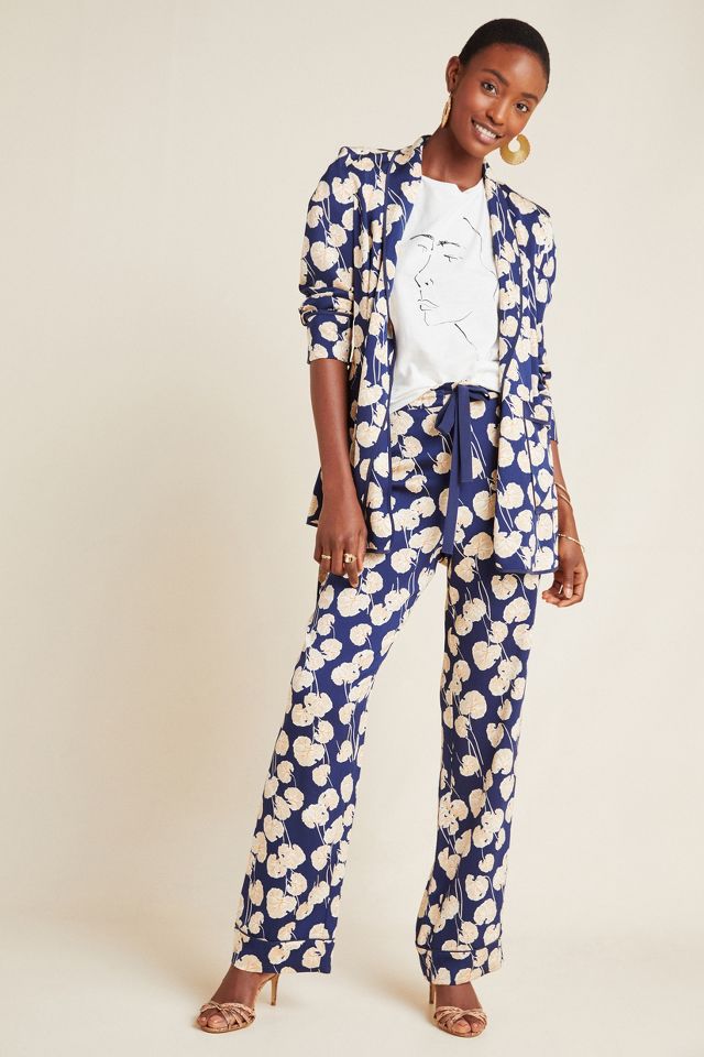 Dvf wide 2025 leg pants