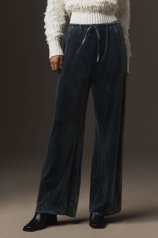 Seraphina Velvet Drawstring Pants #1