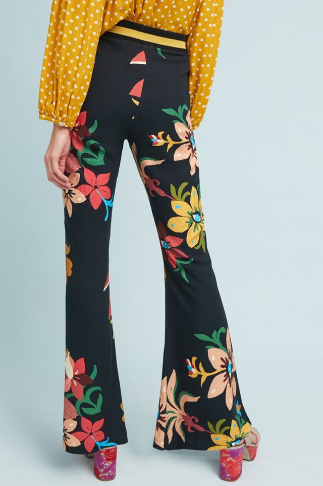 Farm Rio Calla Flared Pants #3