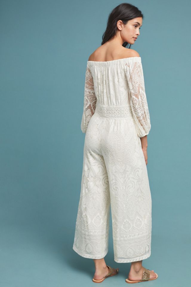 Farm Rio Elliot Off-the-Shoulder Jumpsuit #1