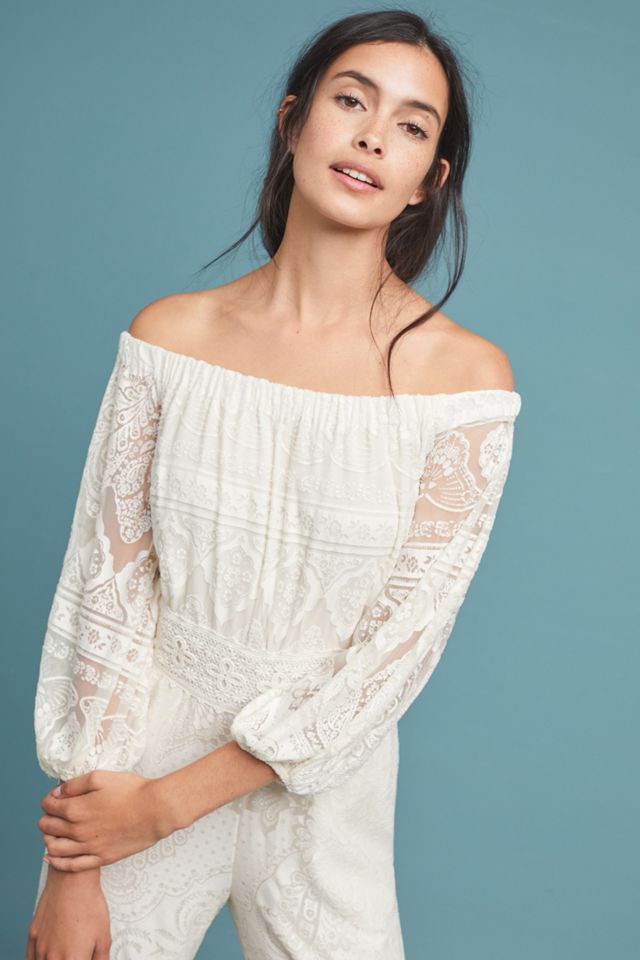 Farm Rio Elliot Off-the-Shoulder Jumpsuit #2