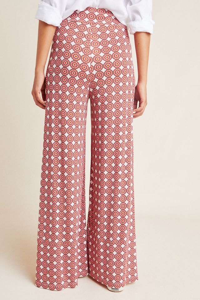 Farm Rio for Anthropologie Knit Wide-Leg Pants #3
