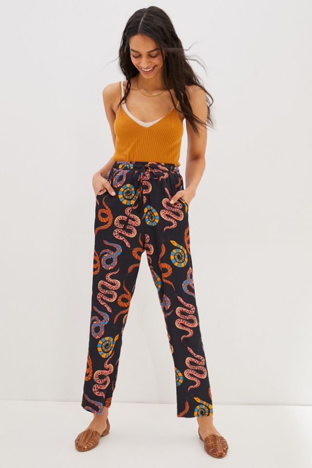 Farm Rio Serpentine Pants | Anthropologie